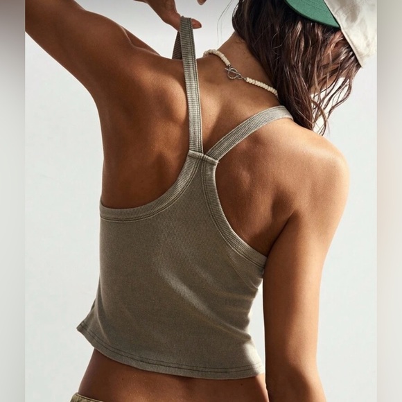 Women's Ribbed Tank Top - Picture 2 of 3